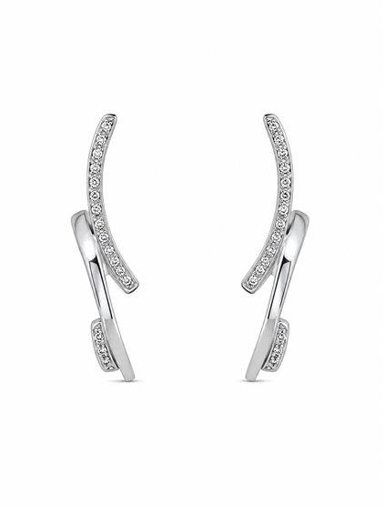 Pendientes Recarlo Mujer in Oro Diamante 0.19 Ct AB 445/B - AB 445/B